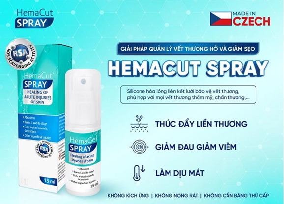 HemaCut: Được tin dùng bởi các chuyên gia y tế