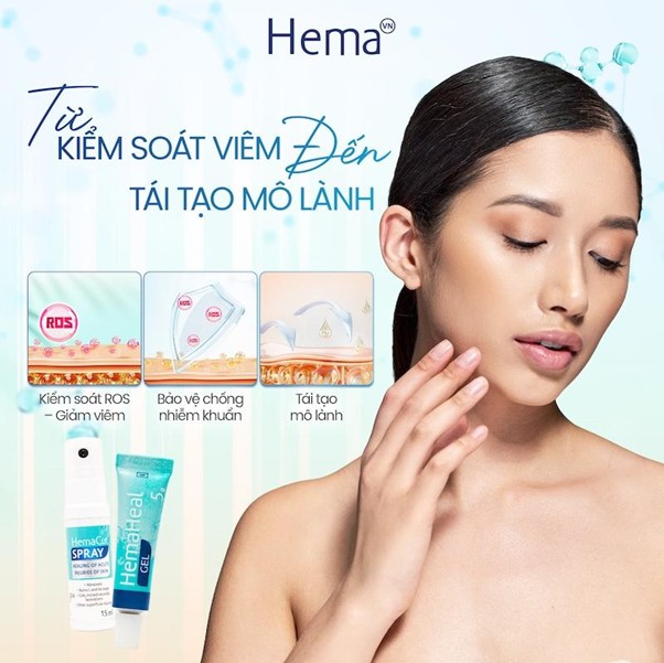 Giải pháp toàn diện cùng Hema: Từ điều trị đến phòng ngừa sẹo xấu