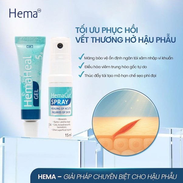 Hema - Giải pháp hiện đại giúp tái tạo tế bào và nhanh lành vết thương